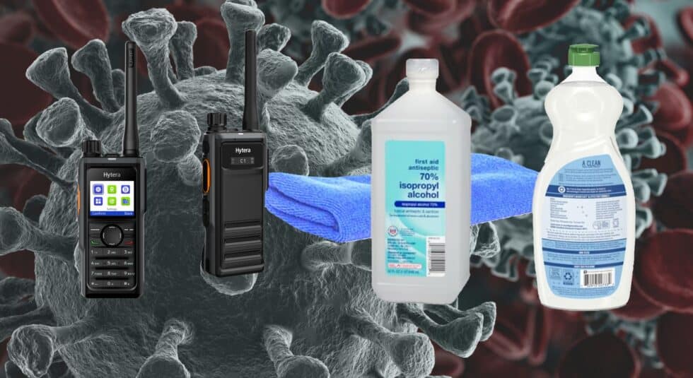 How to Clean and Disinfect Two-Way Radios