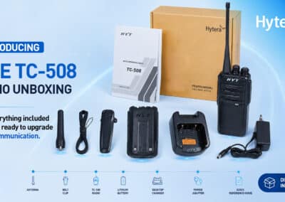 Introducing the TC-508 Enhanced: Elevating Performance in Analog Two-way Radios